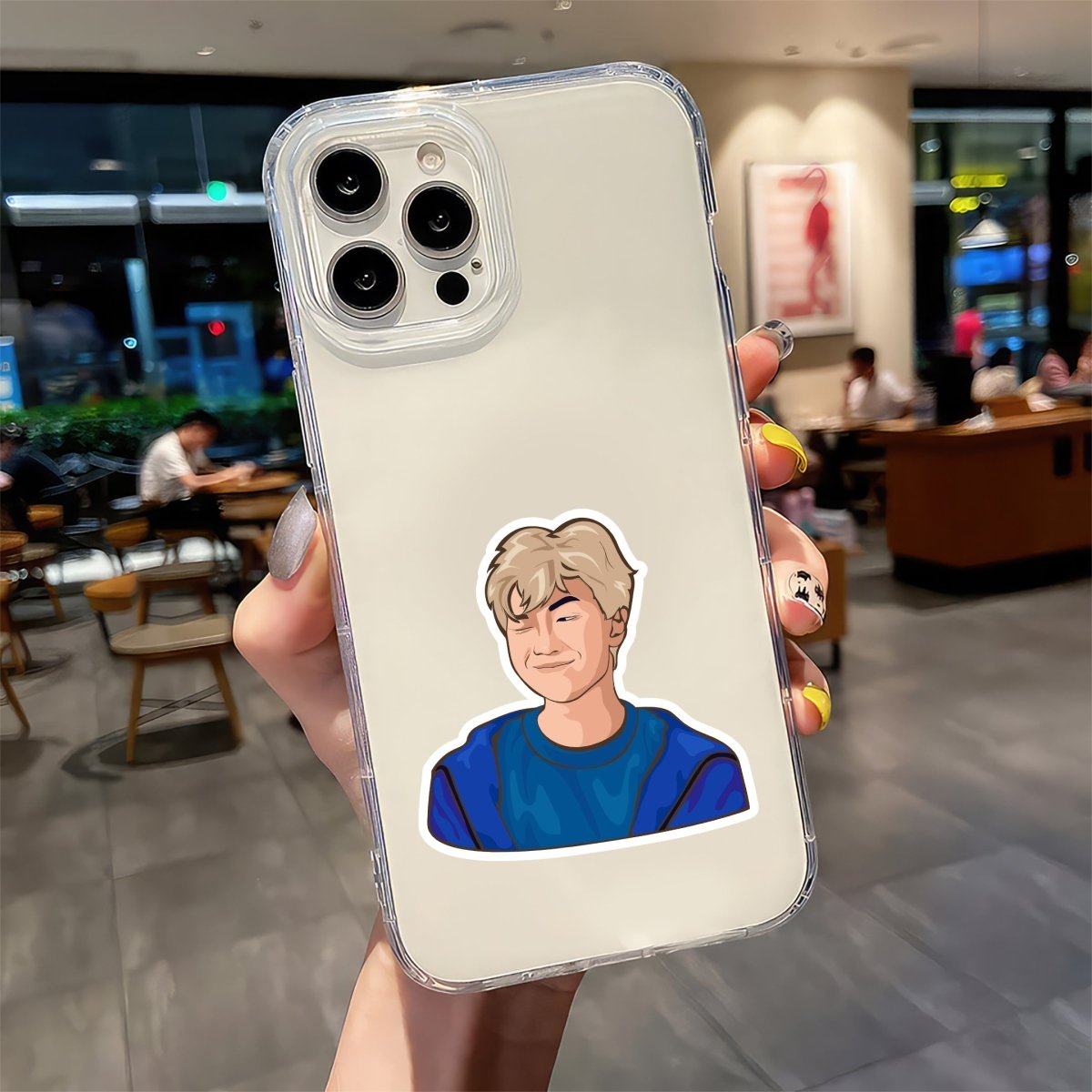 DIL SE BORING, FACE SE INTERESTING STICKER - stickyfunk premium stickers