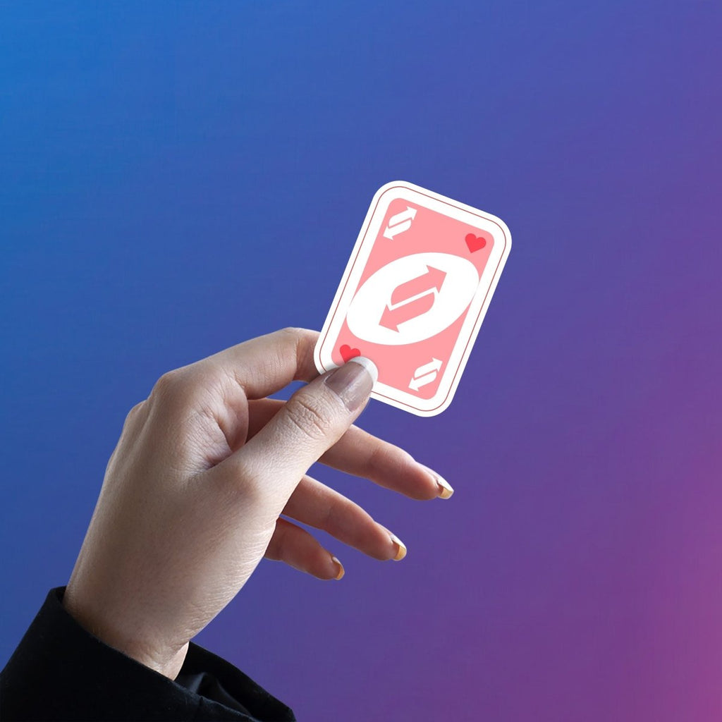 RELATIONSHIP REBOOT BUTTON STICKER - stickyfunk premium stickers