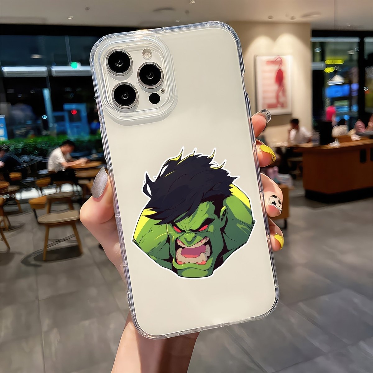 FURIOUS HULK STICKER - stickyfunk premium stickers