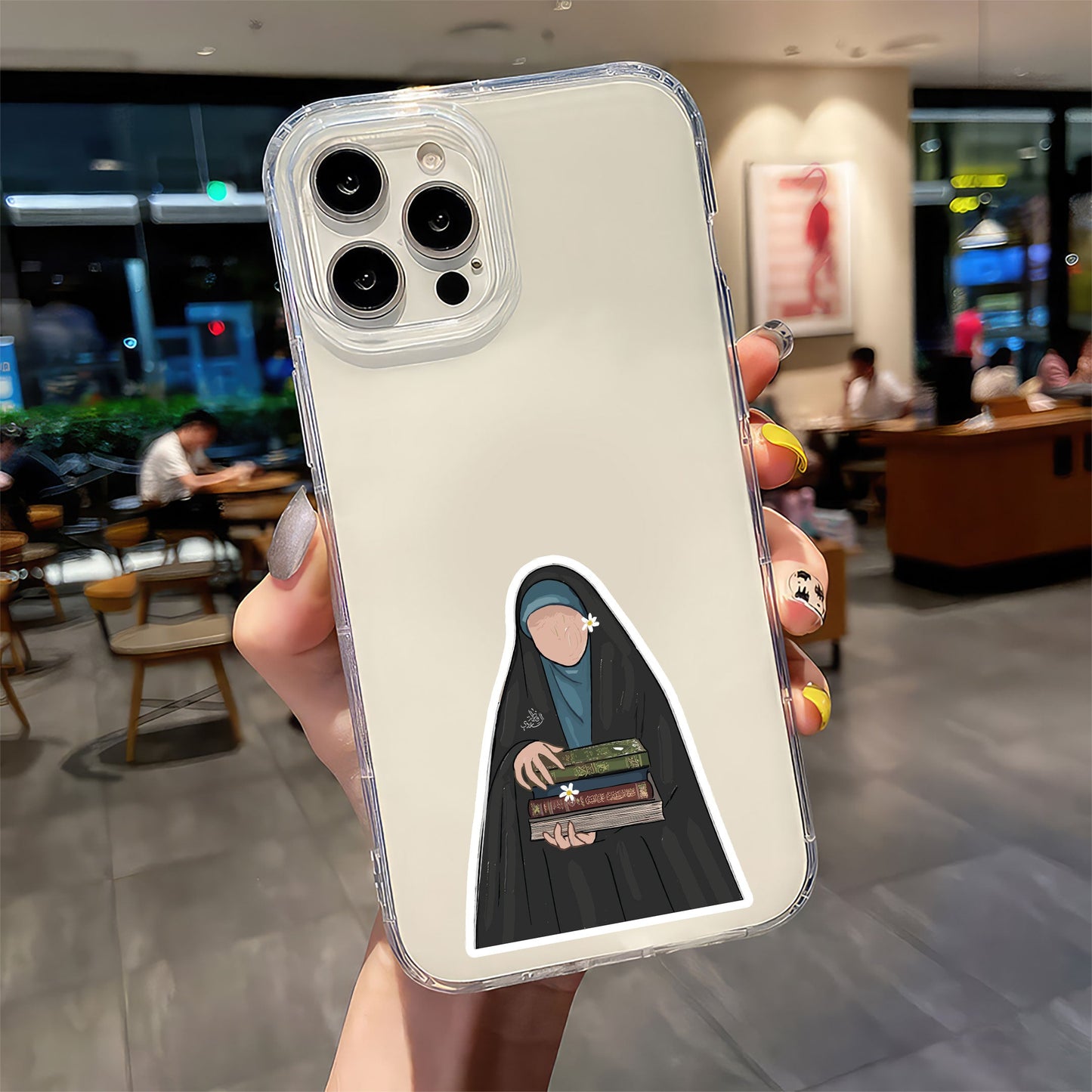 Muslim Girl Sticker - Hizab Sticker 5