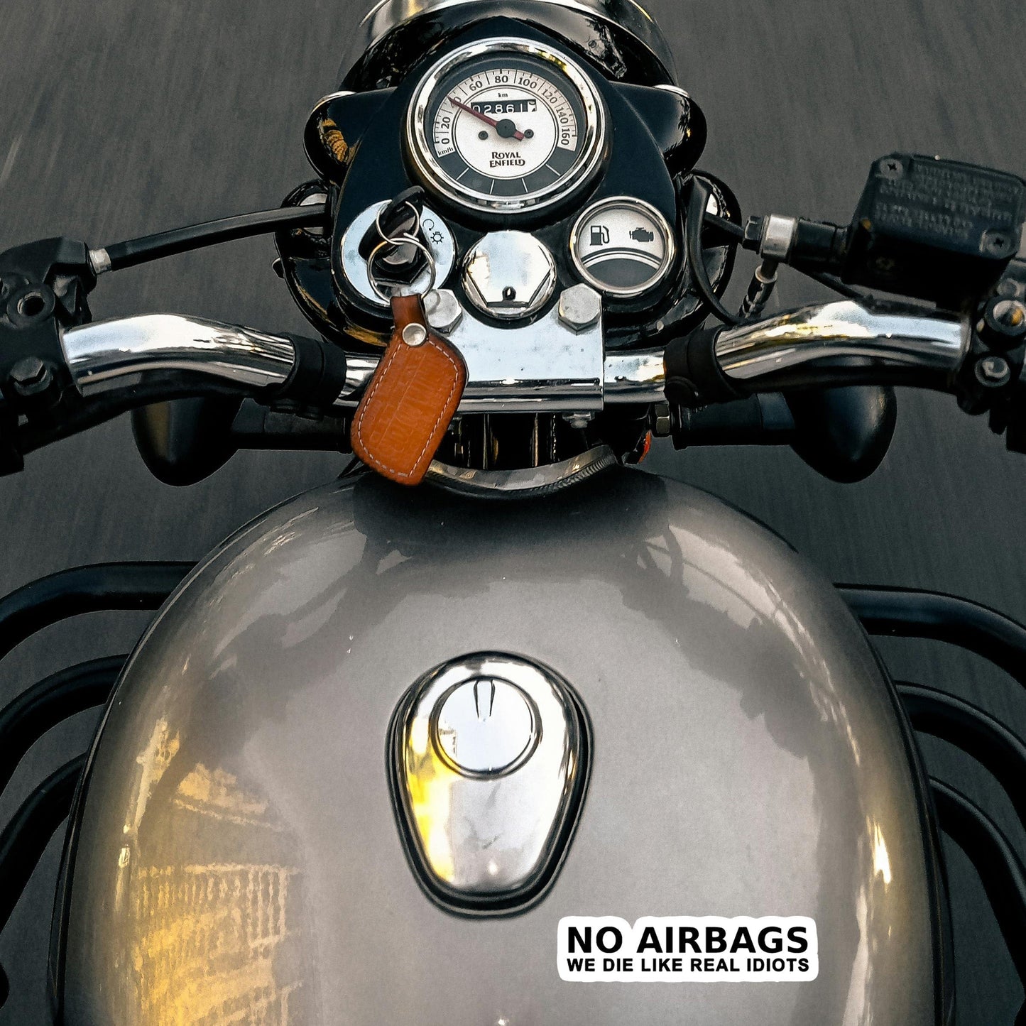 NO AIR BAG STICKER