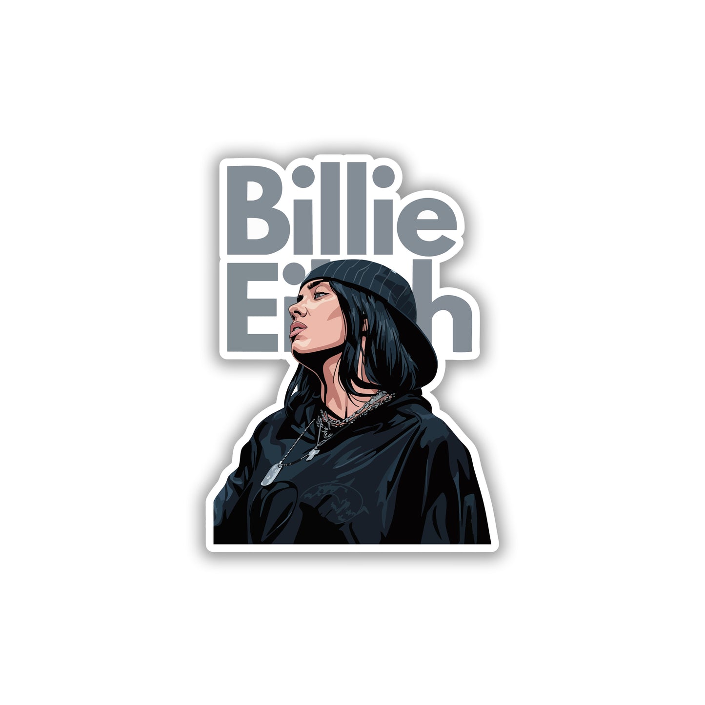 BILLIE EILISH - SHADOW POP QUEEN STICKER