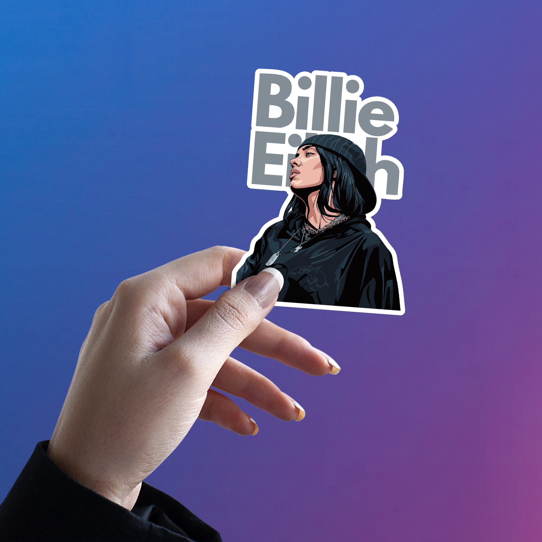 BILLIE EILISH - SHADOW POP QUEEN STICKER