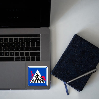 EVOLVING BUT NOT PROGRESSING STICKER - stickyfunk premium stickers