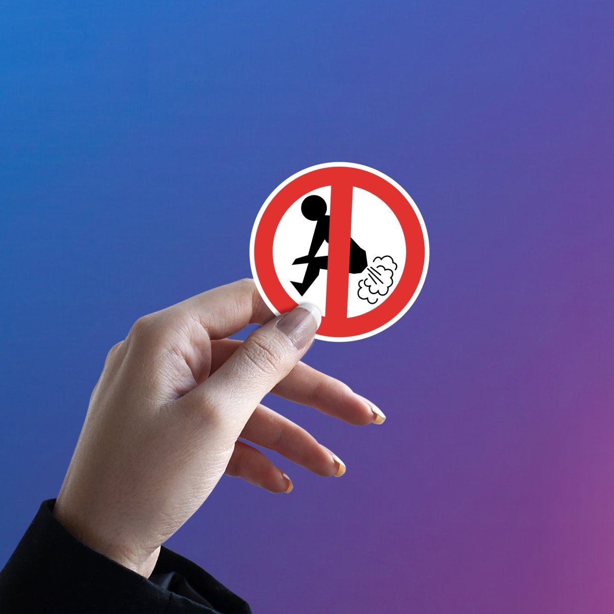 AIR POLLUTION CONTROL BADGE STICKER - stickyfunk premium stickers