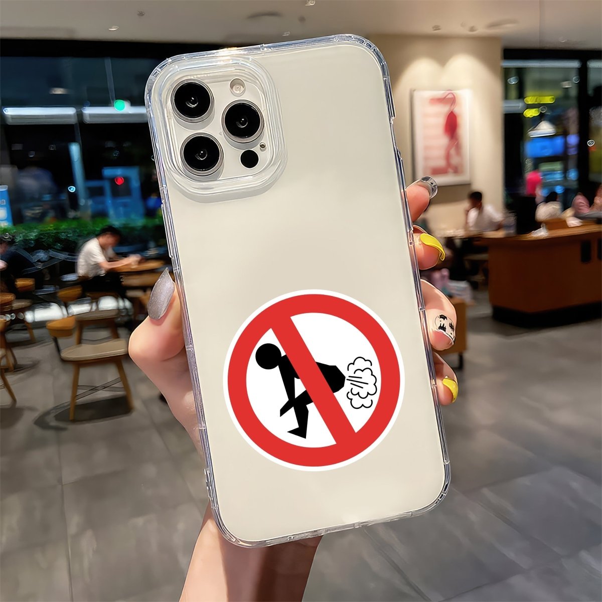 AIR POLLUTION CONTROL BADGE STICKER - stickyfunk premium stickers