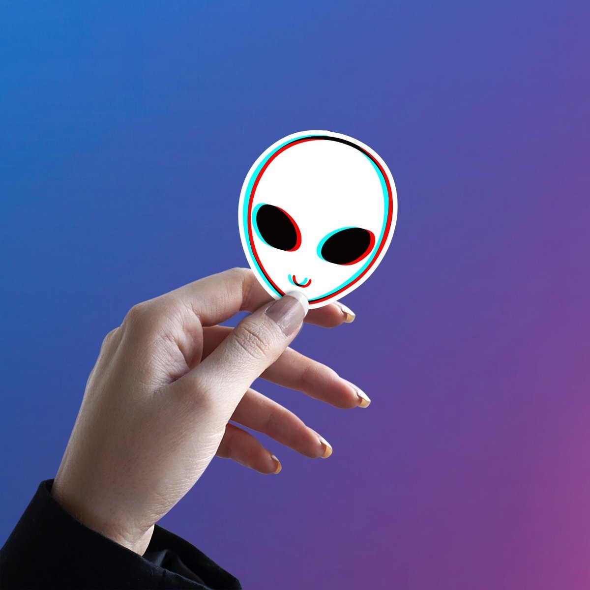 ALIEN BUT MAKE IT AESTHETIC STICKER - stickyfunk premium stickers