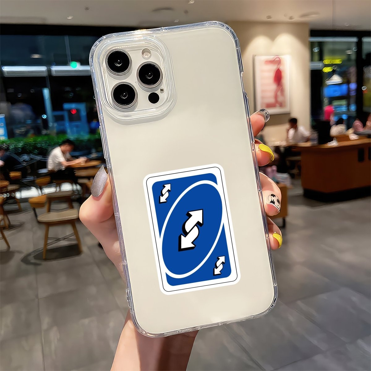 UNO REVERSE CARD STICKER - stickyfunk premium stickers