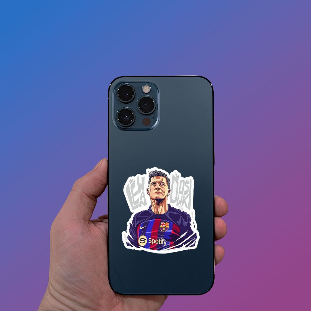 Robert Lewandowski STICKER - stickyfunk premium stickers
