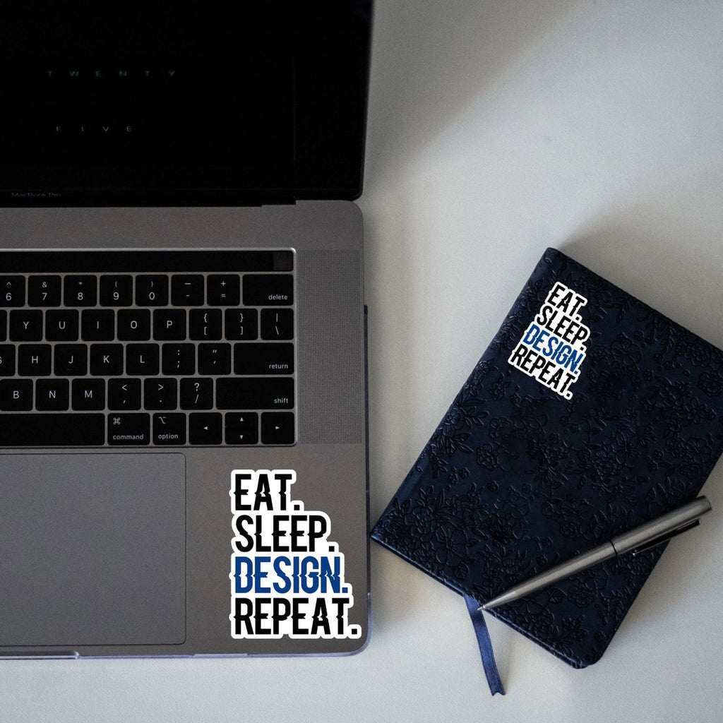 THE DESIGNER'S MANTRA STICKER - stickyfunk premium stickers