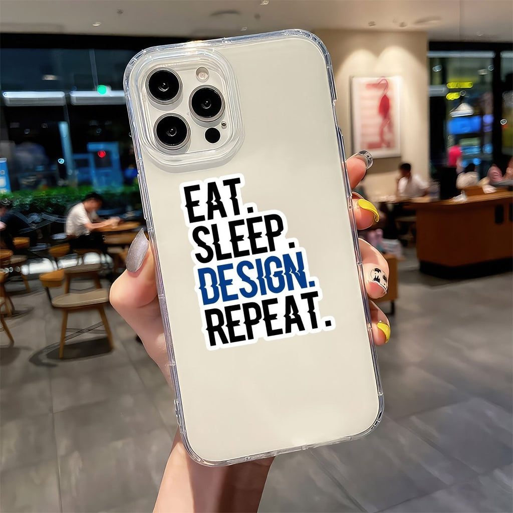 THE DESIGNER'S MANTRA STICKER - stickyfunk premium stickers