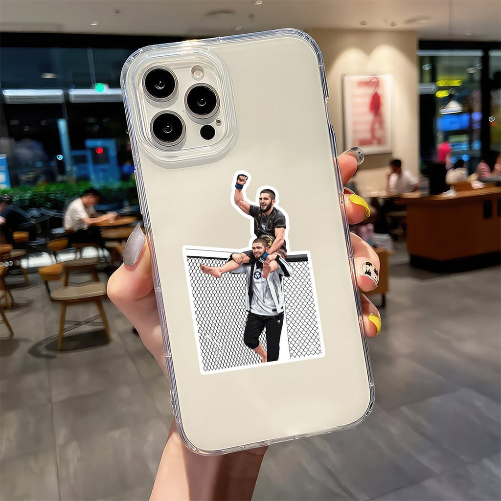 CAGE KINGLIFT - KHABIB & ISLAM STICKER - stickyfunk premium stickers