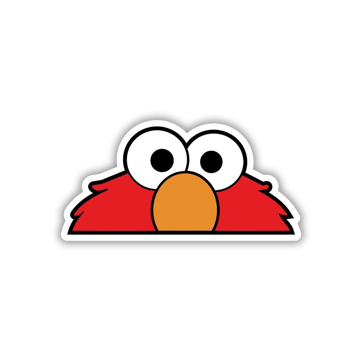 ELMO PEEKING - PANIC MODE STICKER