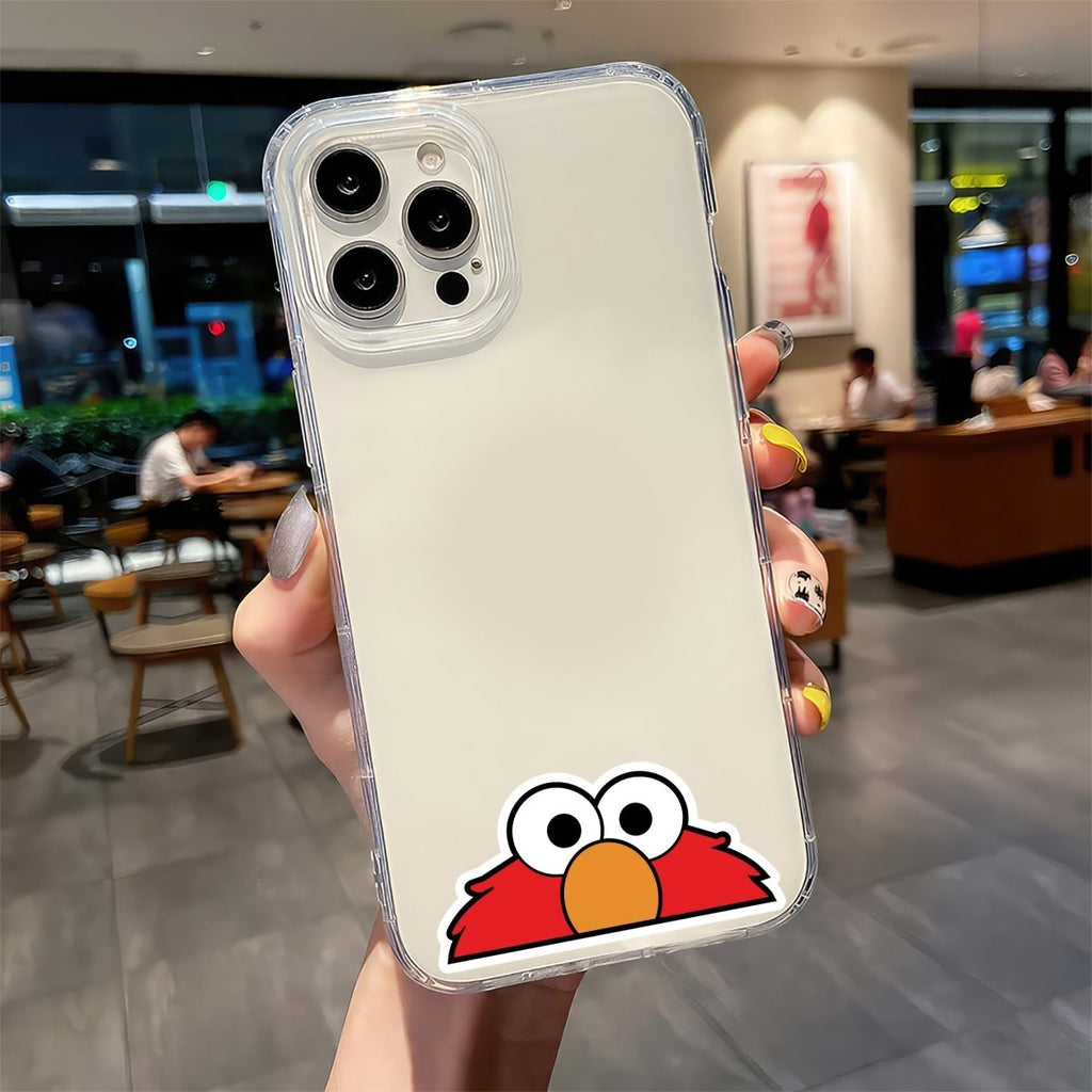 ELMO PEEKING - PANIC MODE STICKER - stickyfunk premium stickers