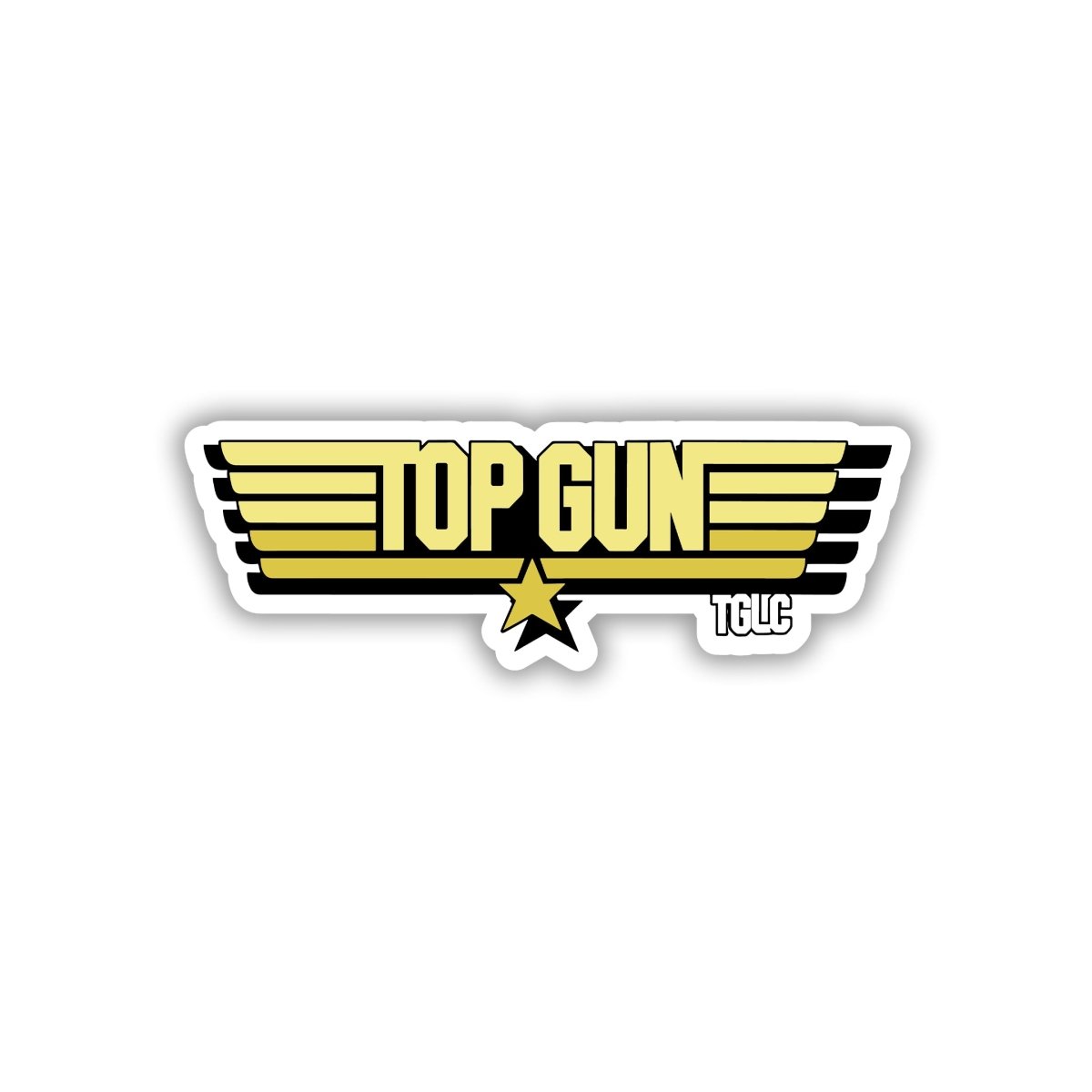 HIGHWAY EGO - TOP GUN STICKER - stickyfunk premium stickers