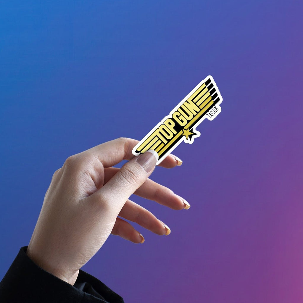 HIGHWAY EGO - TOP GUN STICKER - stickyfunk premium stickers
