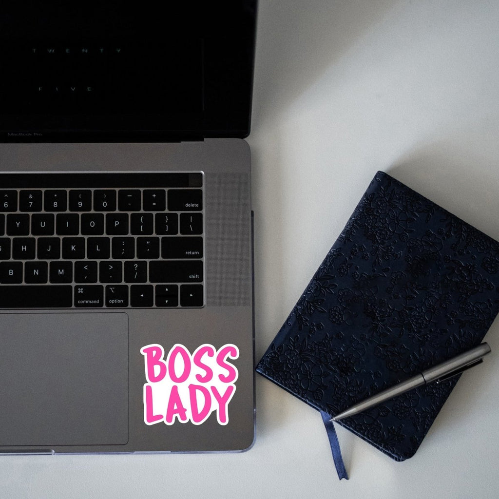 BOSS LADY VIBES STICKER - stickyfunk premium stickers