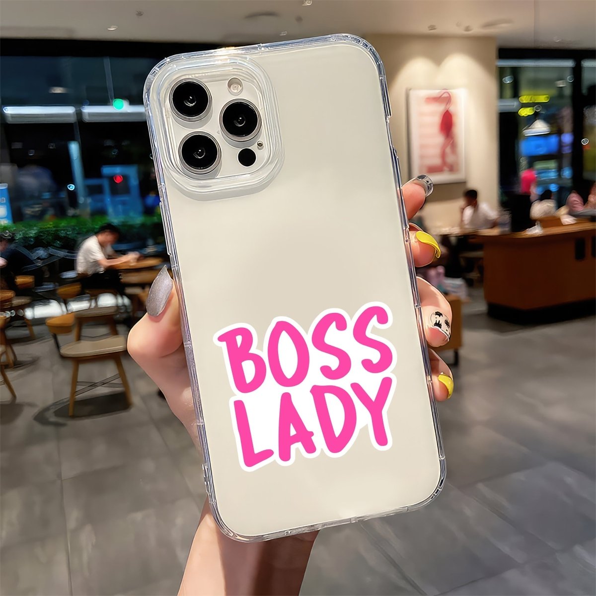 BOSS LADY VIBES STICKER - stickyfunk premium stickers