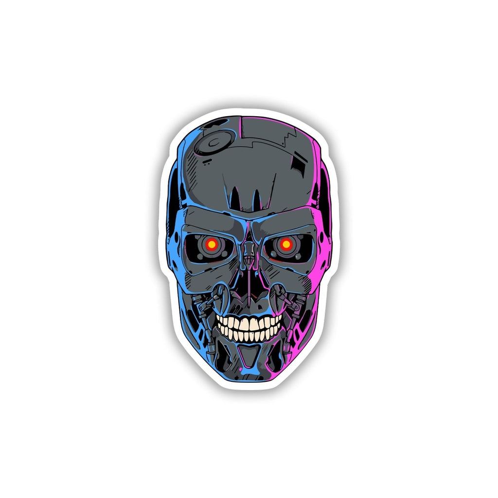 GLITCHCORE TERMINATOR STICKER - stickyfunk premium stickers