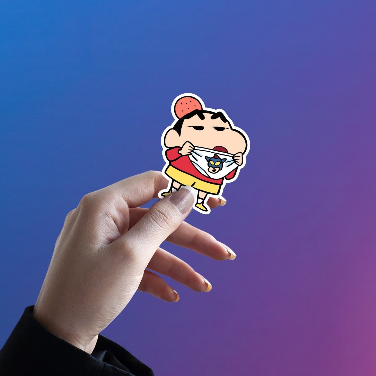 SHIN - CHILLED STICKER - stickyfunk premium stickers