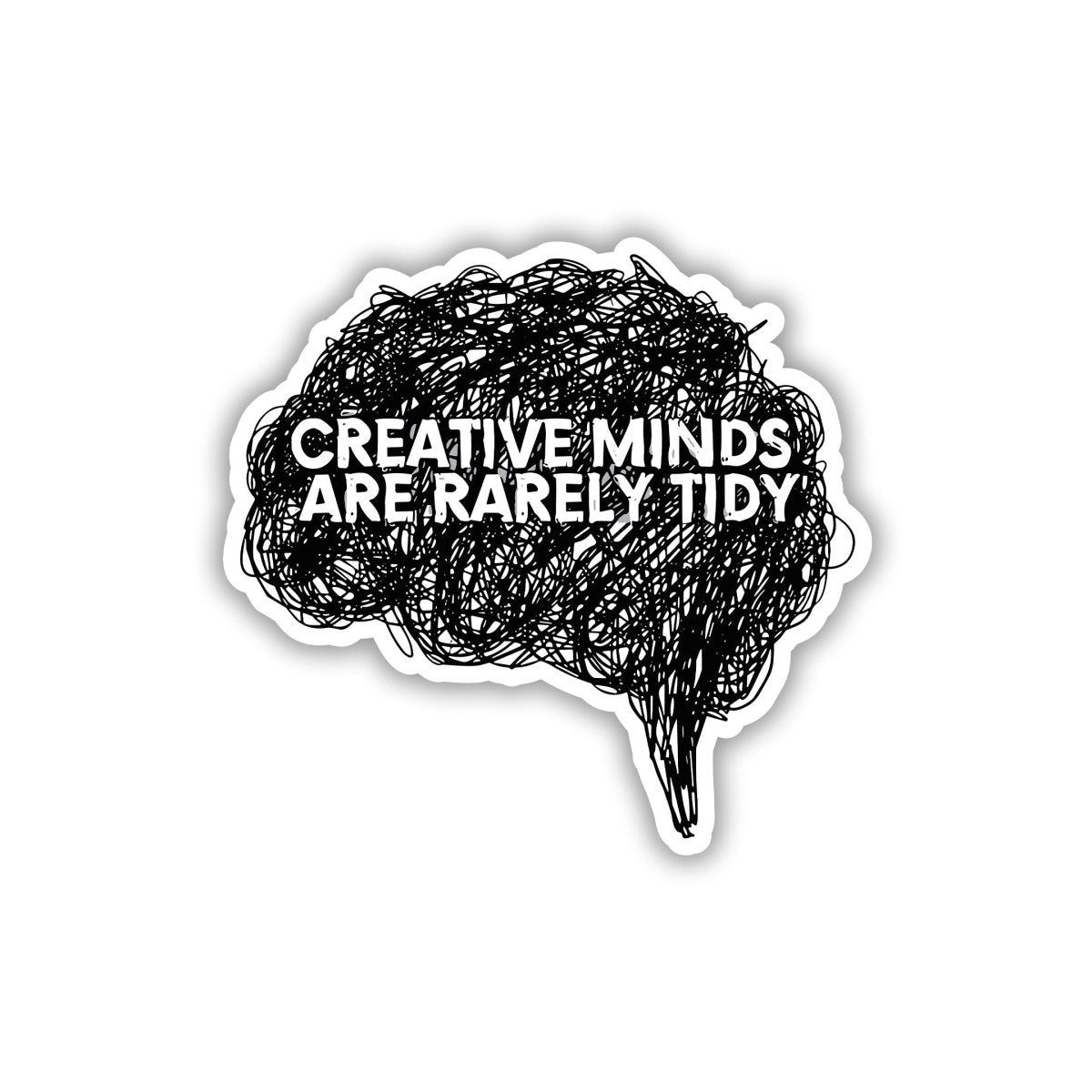 CREATIVITY AT ITS PEAK STICKER - stickyfunk premium stickers