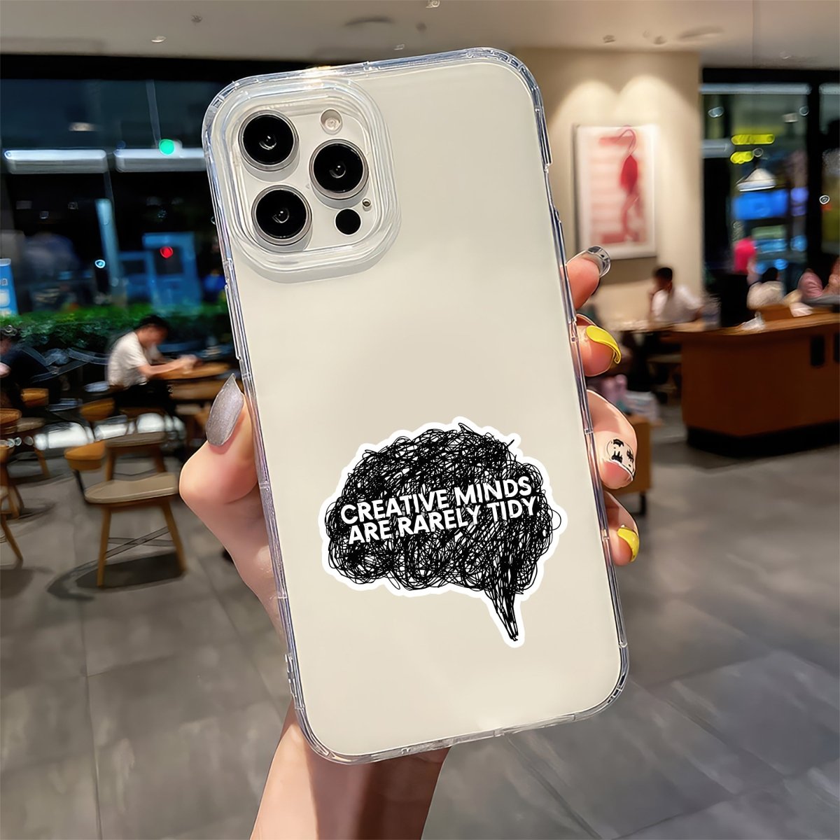 CREATIVITY AT ITS PEAK STICKER - stickyfunk premium stickers