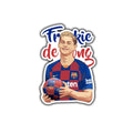 Frenkie de Jong STICKER - stickyfunk premium stickers