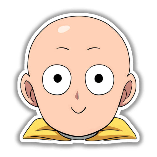 ONE PUNCH MAN SAITAMA SMILING STICKER