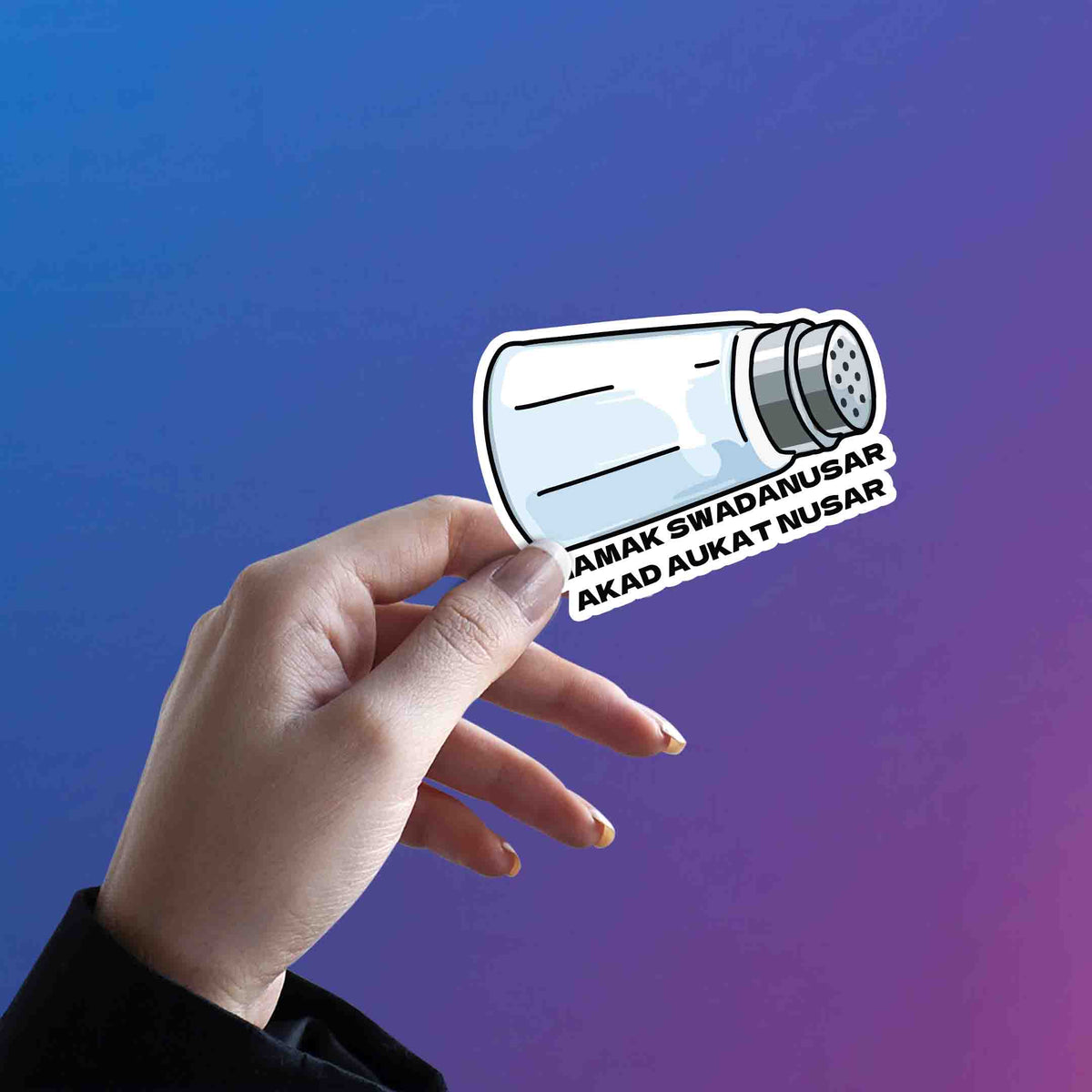 NAMAK SWADANUSAR QUOTE STICKER