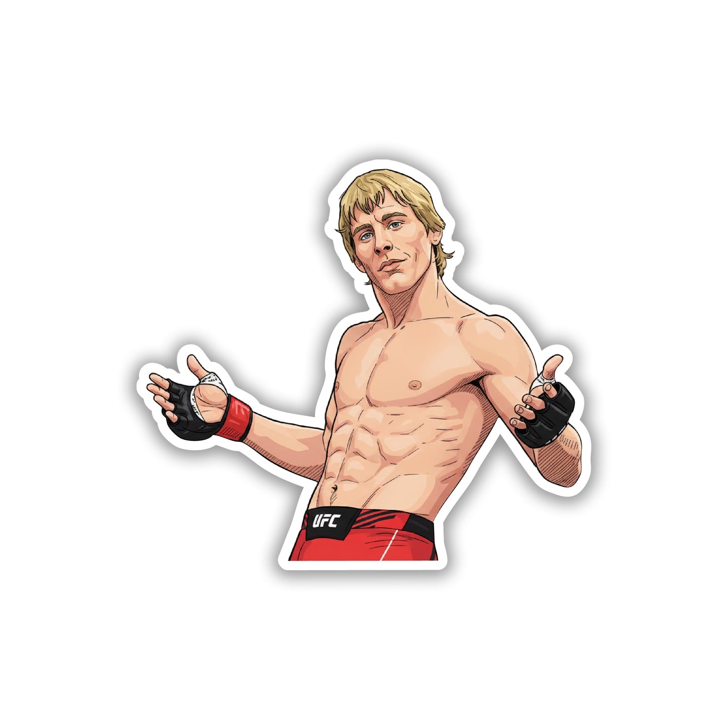 PADDY PIMBLETT - CAGE SHOWMAN STICKER