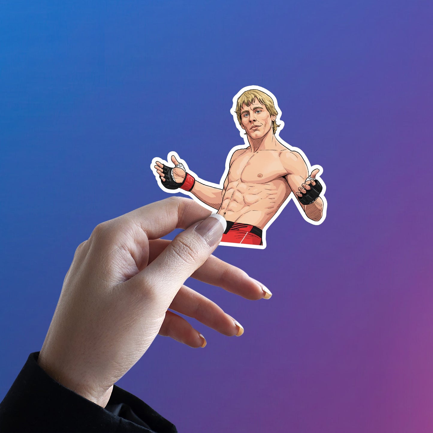 PADDY PIMBLETT - CAGE SHOWMAN STICKER