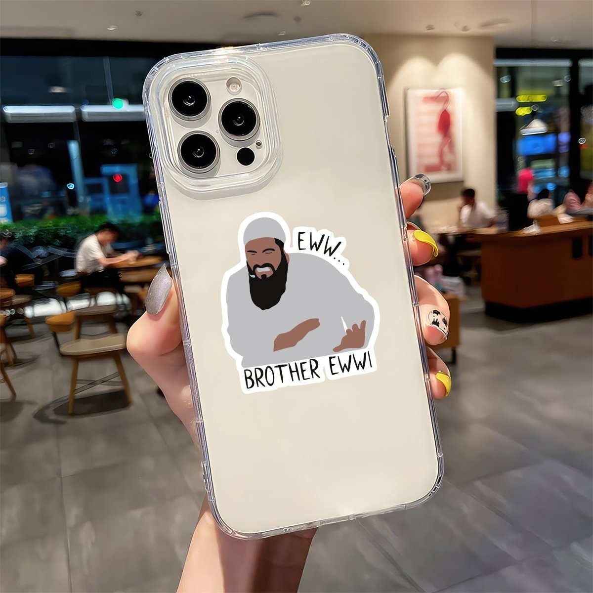 EWW BROTHER MOMENT STICKER - stickyfunk premium stickers