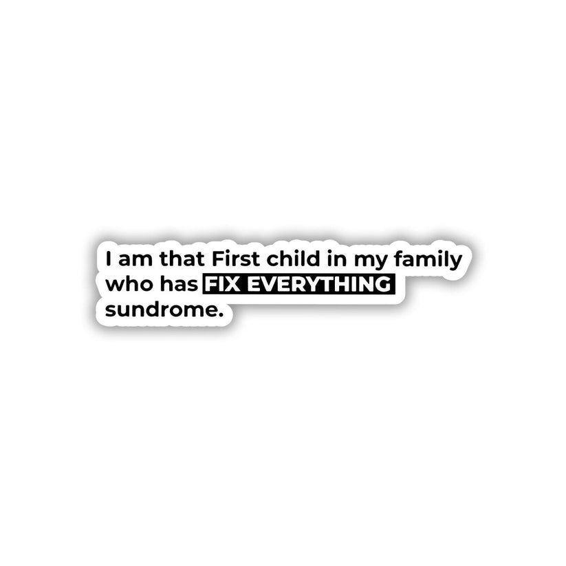 Fixer Sticker FIXER SYNDROME CLUB STICKER – STICKYFUNK PREMIUM STICKERS