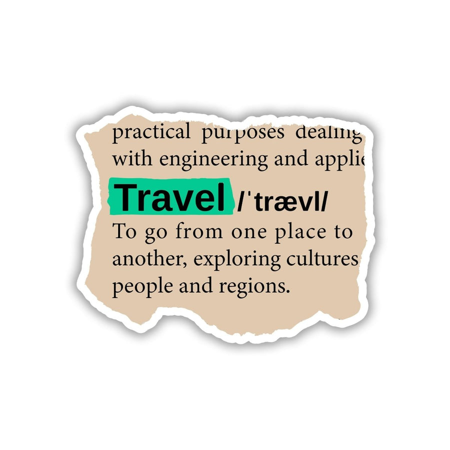 DICTIONARY DESTROYER STICKER