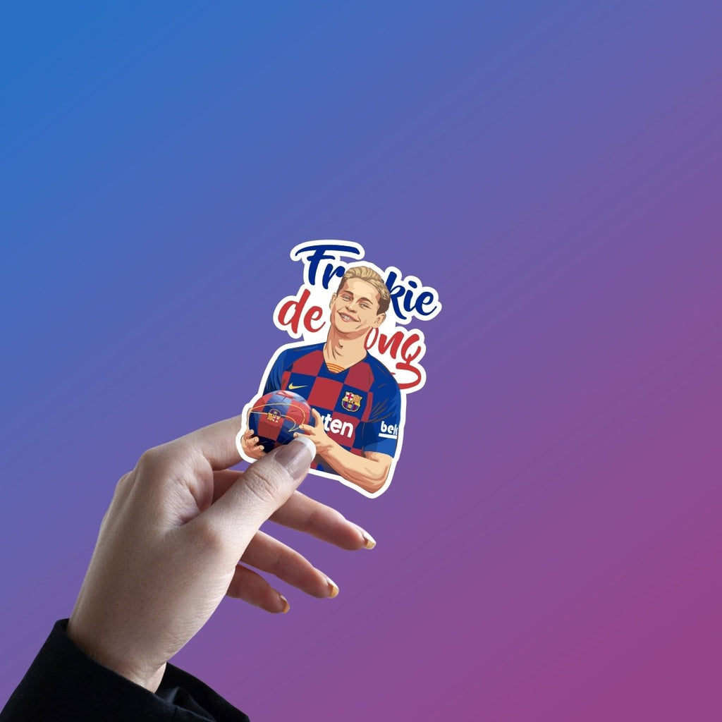 Frenkie de Jong STICKER - stickyfunk premium stickers