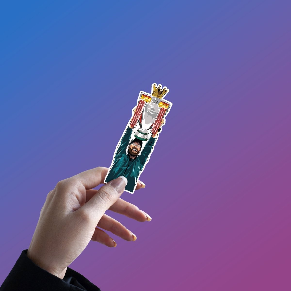 Jurgen Klopp STICKER - 2 - stickyfunk premium stickers