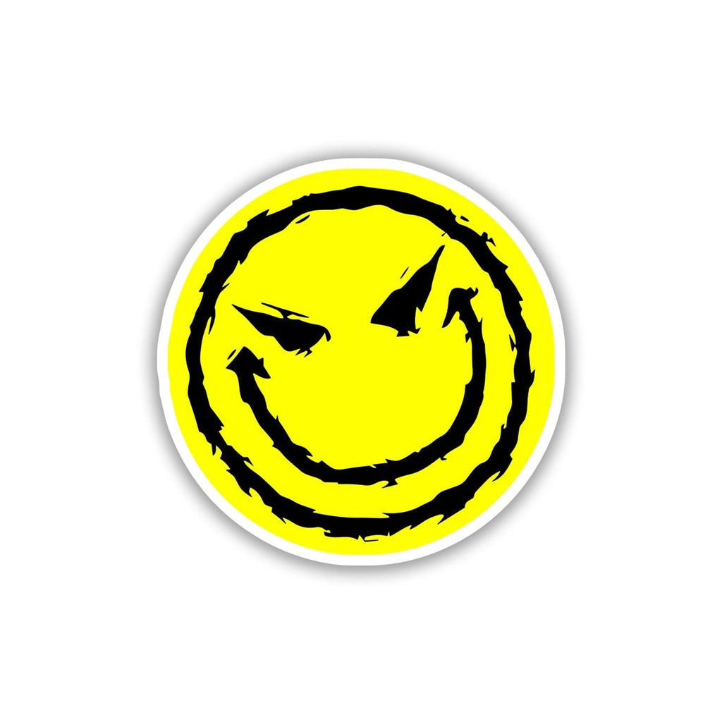 SMIRK RIOT STICKER - stickyfunk premium stickers