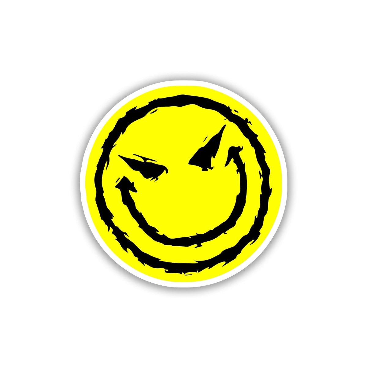 SMIRK RIOT STICKER - stickyfunk premium stickers