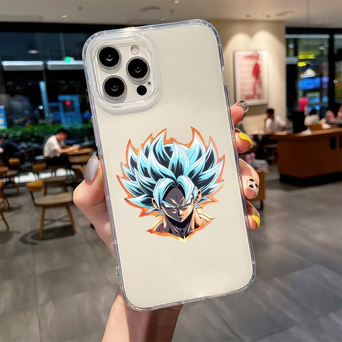 SUPER SAIYAN BLUE GOKU STICKER - stickyfunk premium stickers