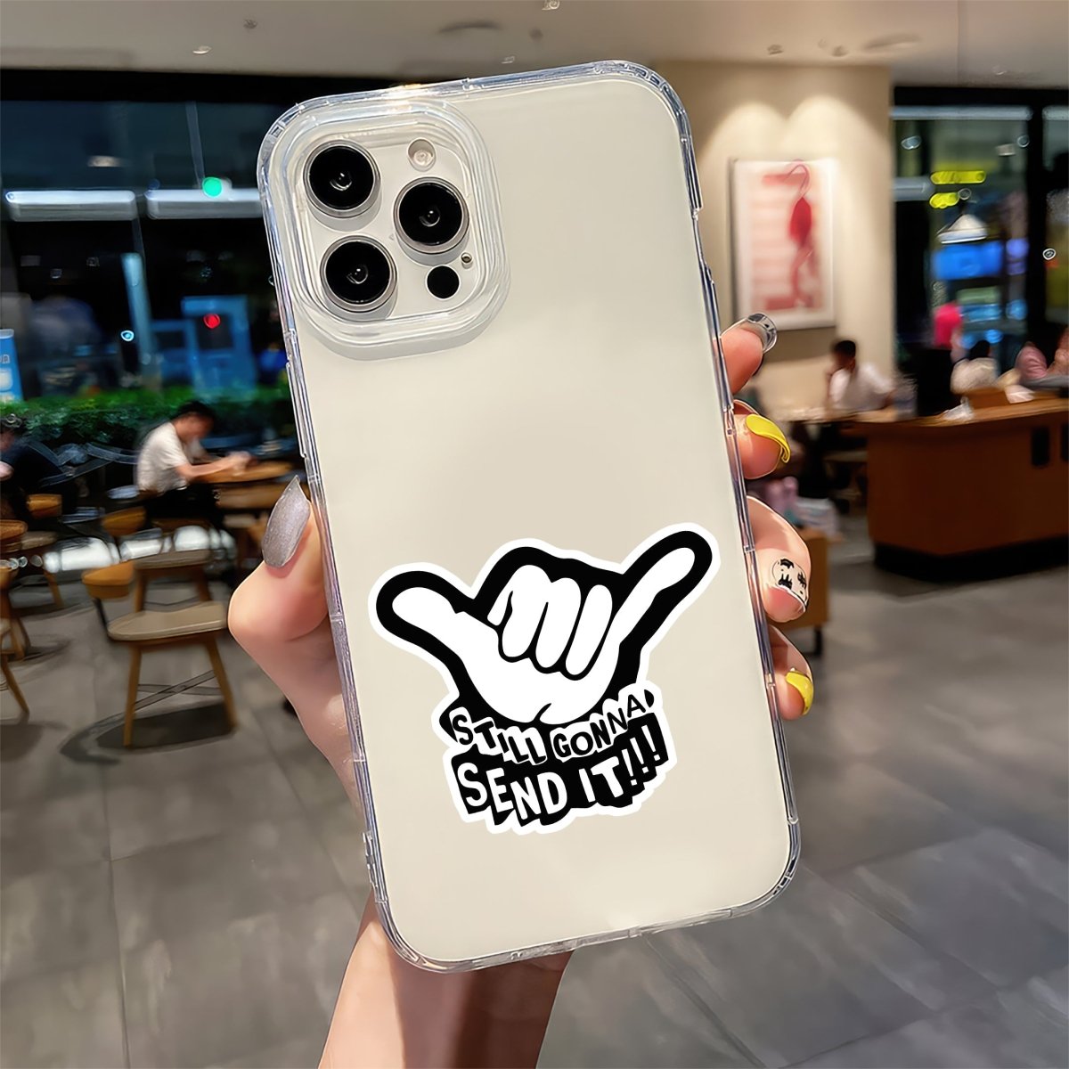 SHAKA SURGE STICKER - stickyfunk premium stickers