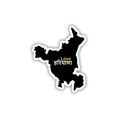 HARYANA LOVE STICKER
