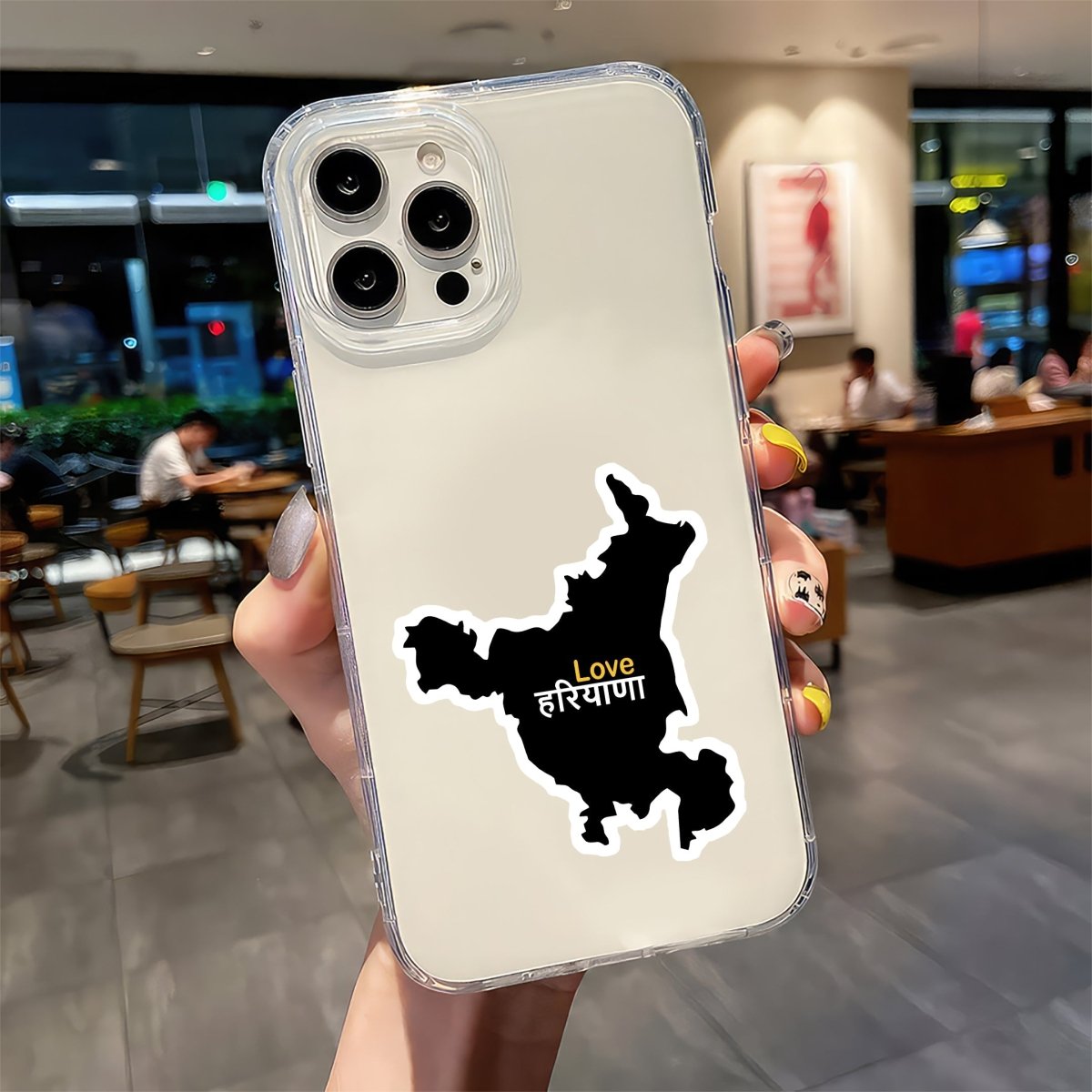 HARYANA LOVE STICKER - stickyfunk premium stickers