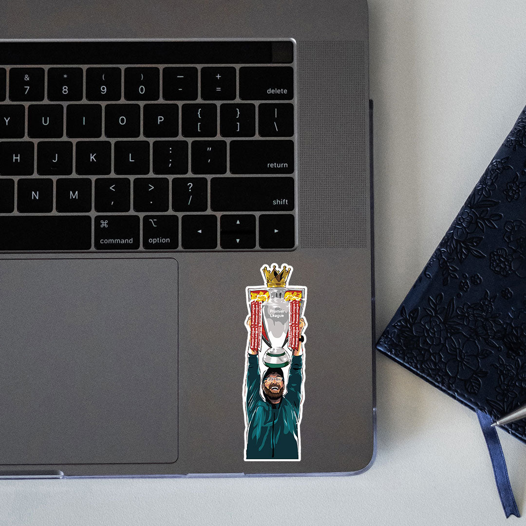 Jurgen Klopp STICKER - 2 - stickyfunk premium stickers