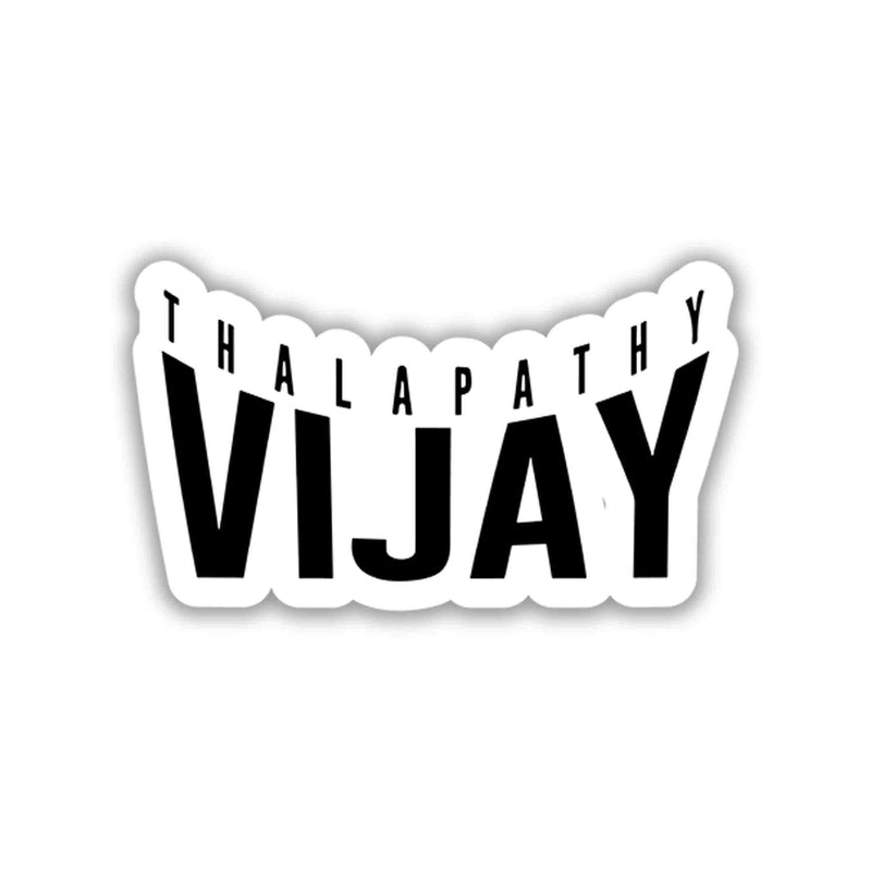 Thalapathy Vijay Title Badge Sticker