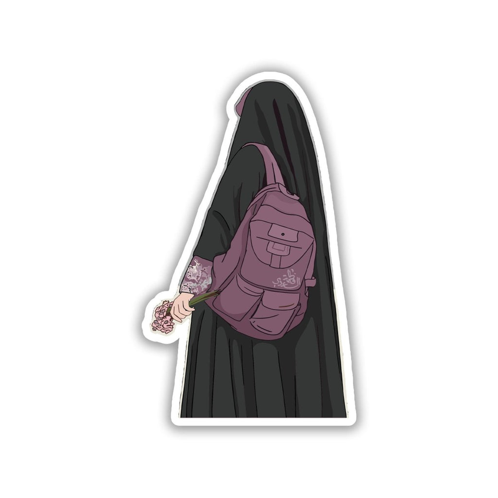 Muslim Girl Sticker - Hizab Sticker 9 - stickyfunk premium stickers