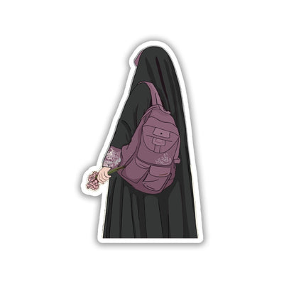 Muslim Girl Sticker - Hizab Sticker 9