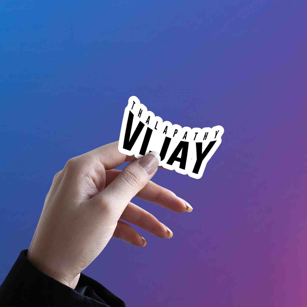 THALAPATHY VIJAY STICKER - 4 - stickyfunk premium stickers