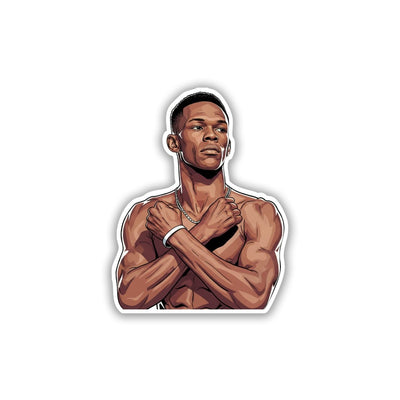 WARRIOR'S BOW - ISRAEL ADESANYA STICKER