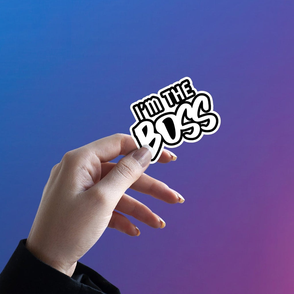 BOSS MODE ACTIVATED? STICKER - stickyfunk premium stickers