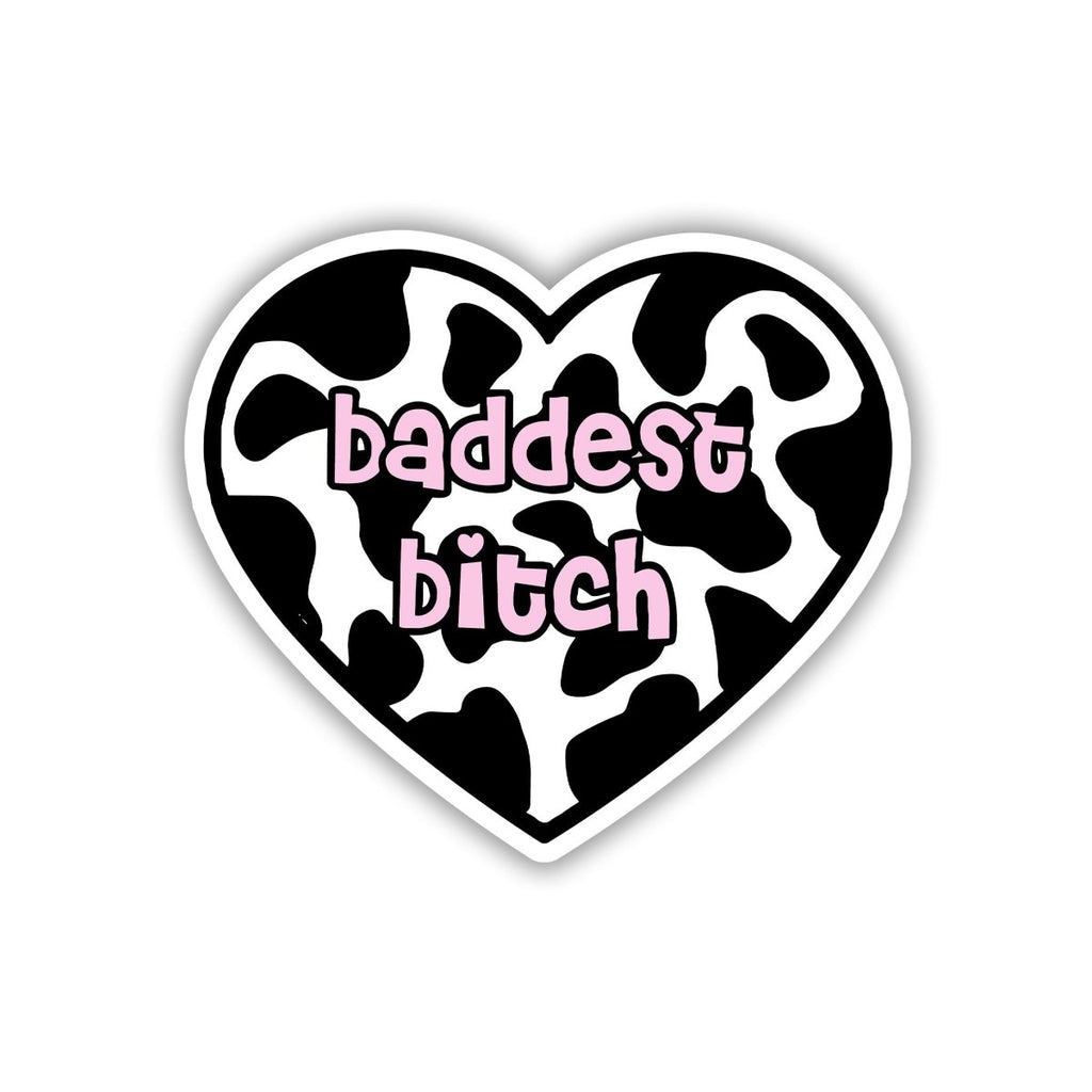 MOO - D QUEEN HEART STICKER - stickyfunk premium stickers
